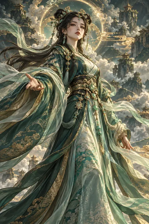 碧霄艺术图，非历史复原