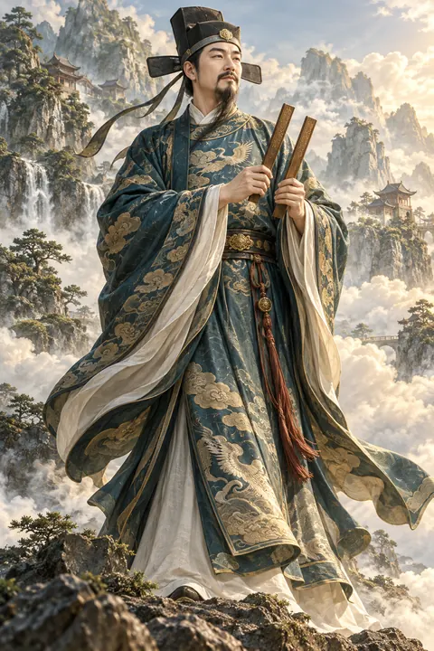 曹国舅艺术图，非历史复原