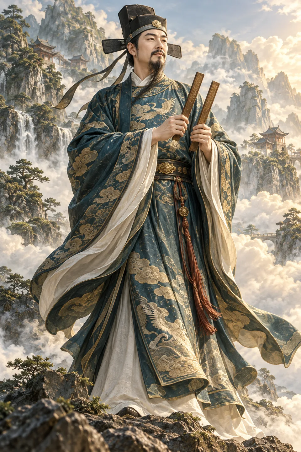 曹国舅艺术想象图,非历史复原