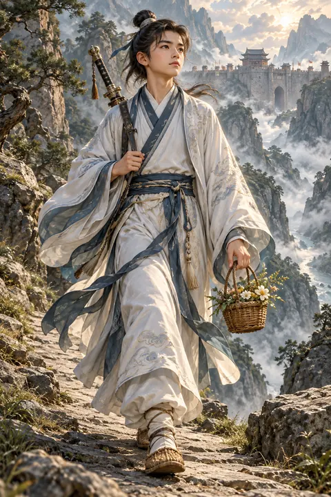 黄天化艺术图，非历史复原