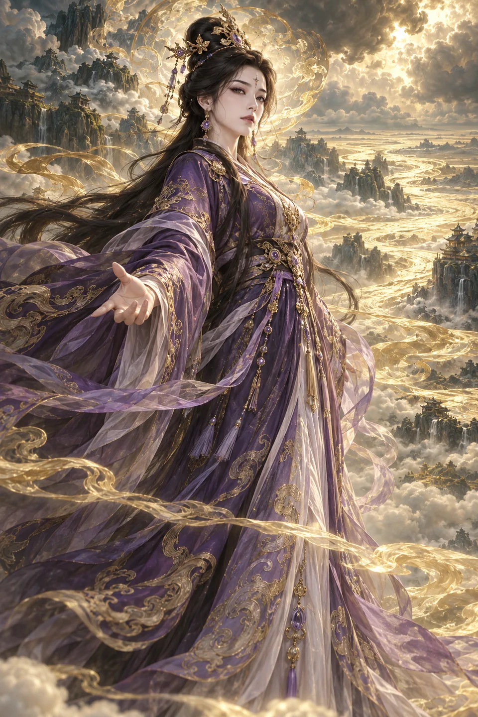 琼霄艺术想象图,非历史复原