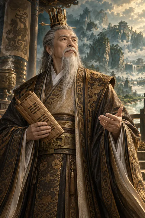 周文王艺术图，非历史复原