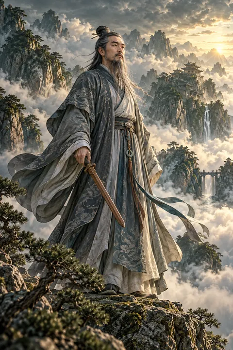 云中子艺术参考图，非事件实景