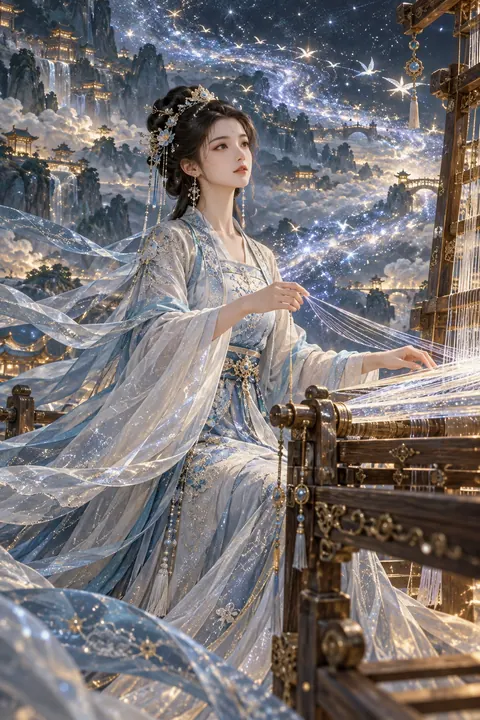 织女艺术图，非历史复原